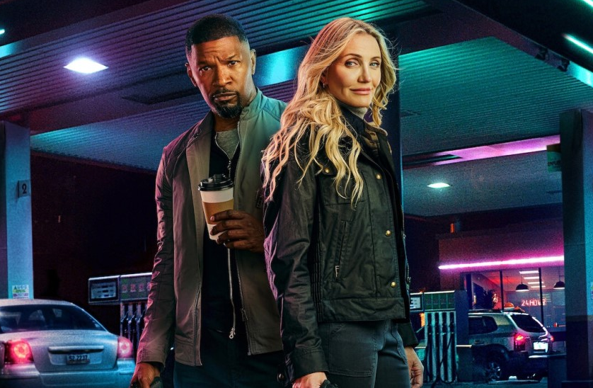 Джейми Фокс и Камерон Диас в боевике "Снова в деле"(2025).