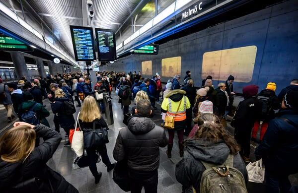    В Швеции снизилась пунктуальность железнодорожного транспорта