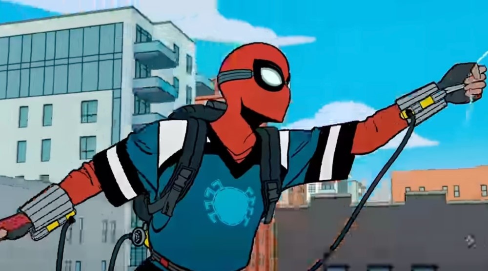     Кадр из мультсериала «Ваш дружелюбный сосед Человек-паук» (2025)