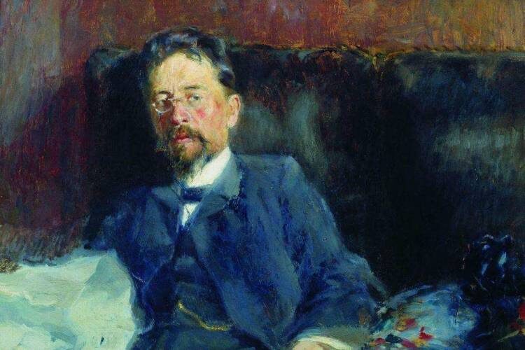 Н. П. Нилус. Портрет А. П. Чехова. 1905