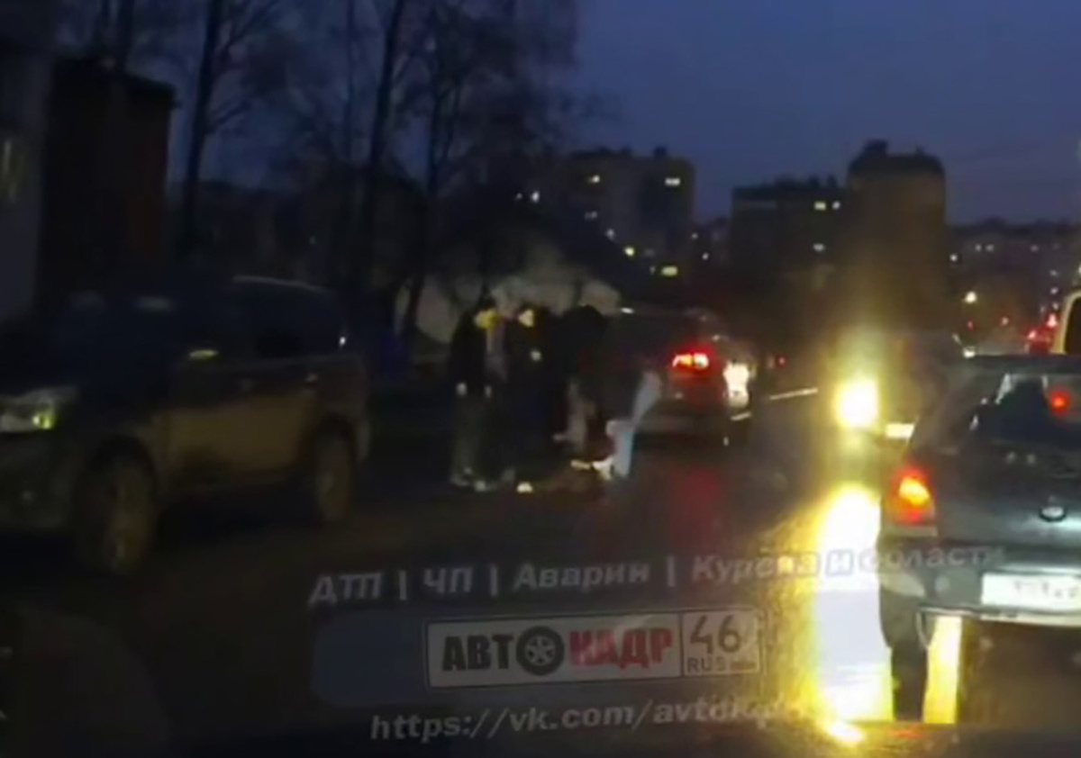     В Курске на Аэродромной водитель сбил пешехода