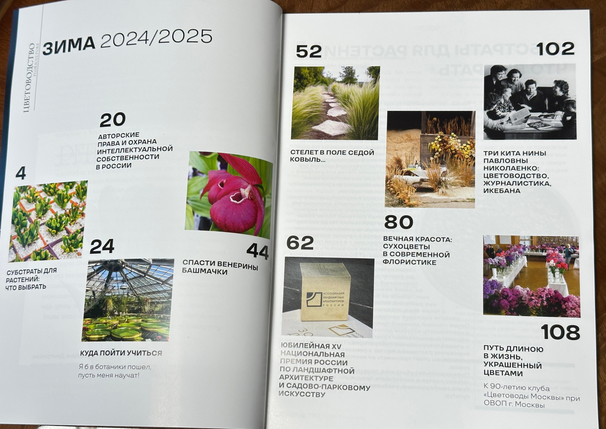 Заманчиво оформленное огравление на первом развороте.