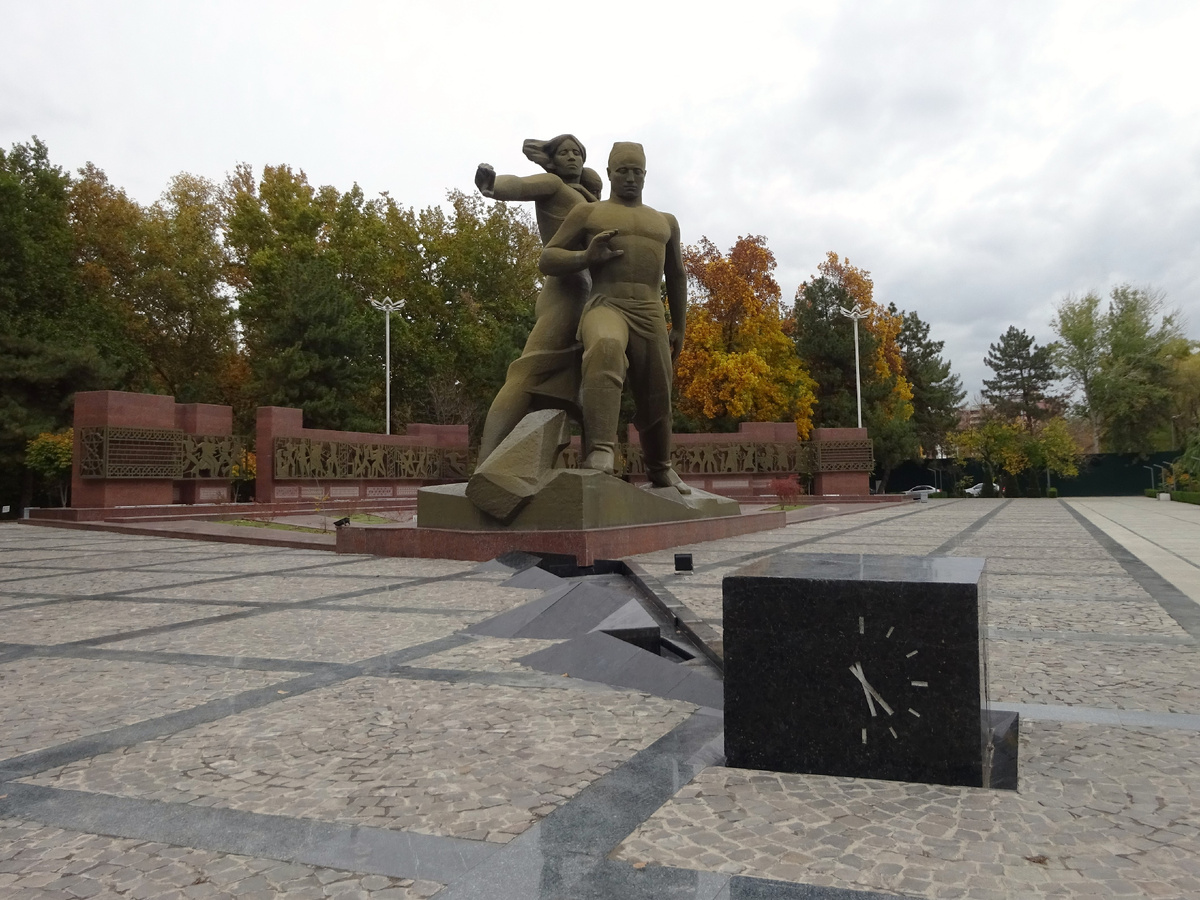 Ташкент. Мемориал жертвам землетрясения
