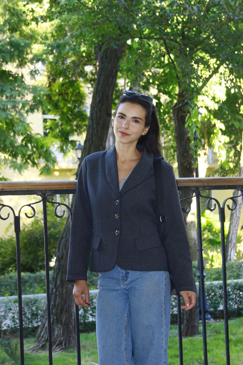 Этой осенью я еще такая бодренькая была))