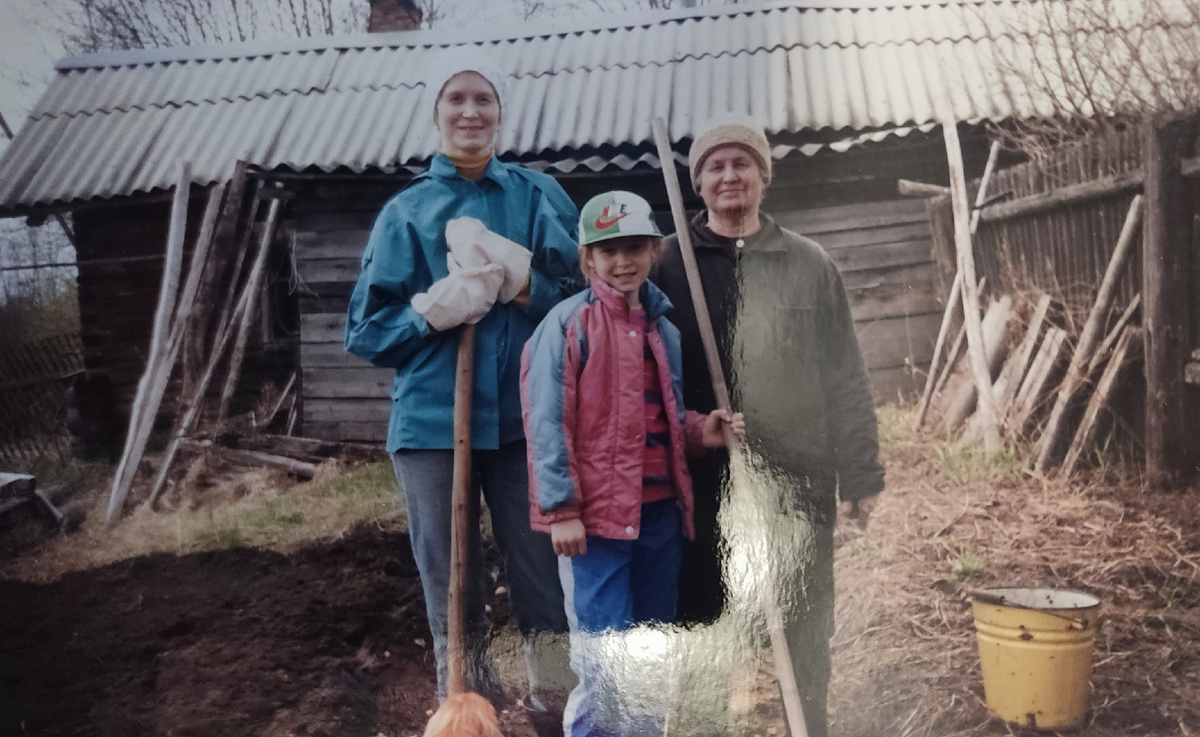 Копаем всей семьёй 