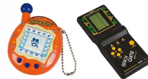 Тамагочи и тетрис.