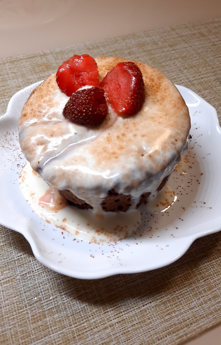 Это мой завтрак. У Кирюшки оладушки были. 