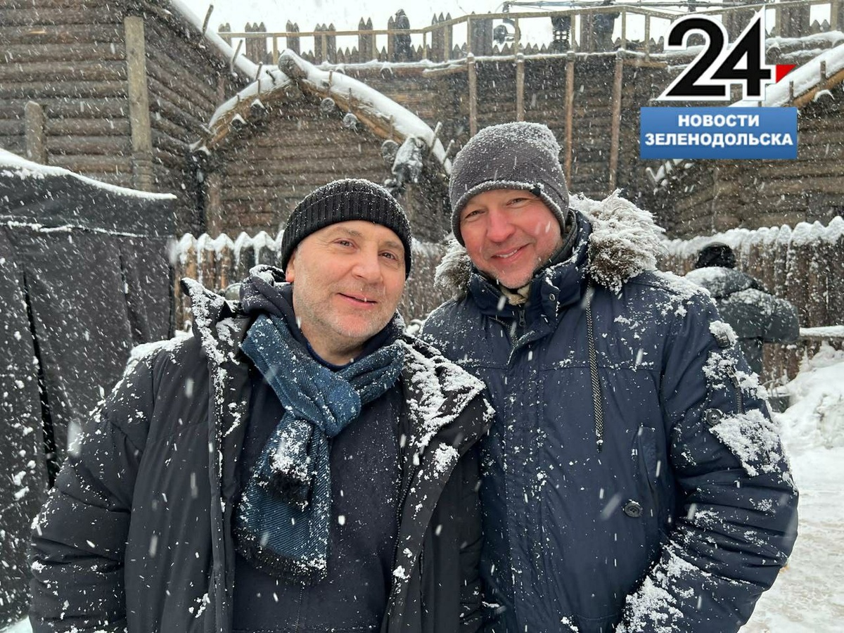 С режиссером Константином Бусловым