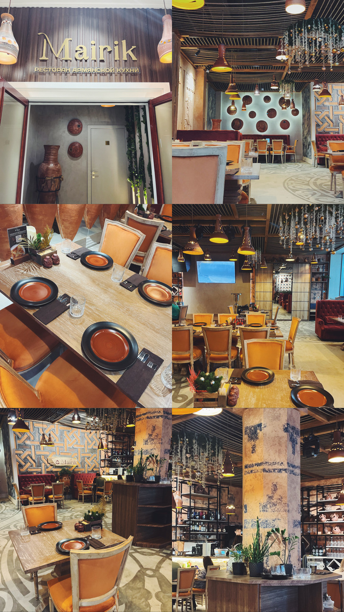 Ресторан Mairik, Тюмень, ул. Заводоуковская 11, 8 (3452) 57-66-14