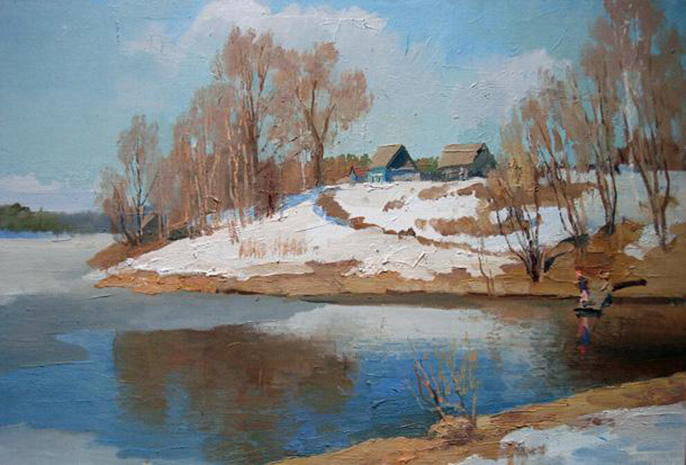 Дмитрий Самодранов. Весна.