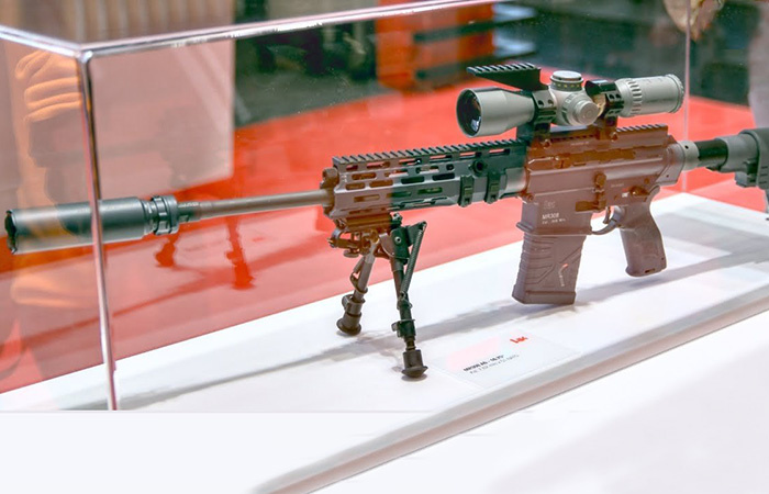 Снайперская винтовка Heckler & Koch MR308./ Фото: youtube.com
