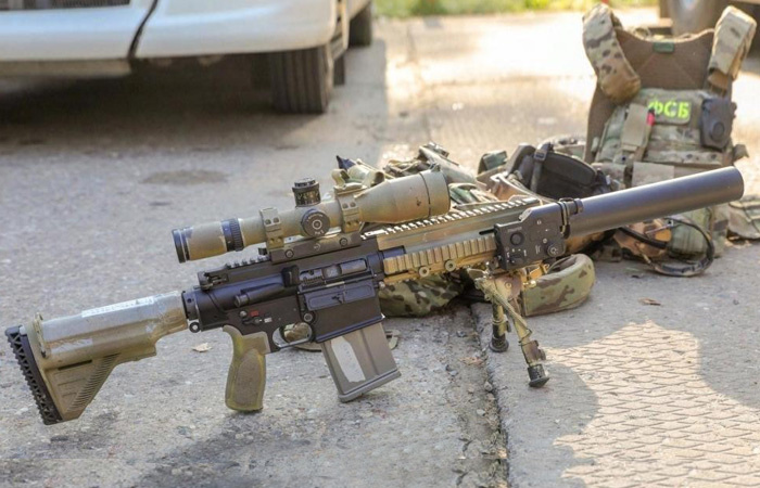 Штурмовая винтовка Heckler & Koch HK416./ Фото: allzip.org