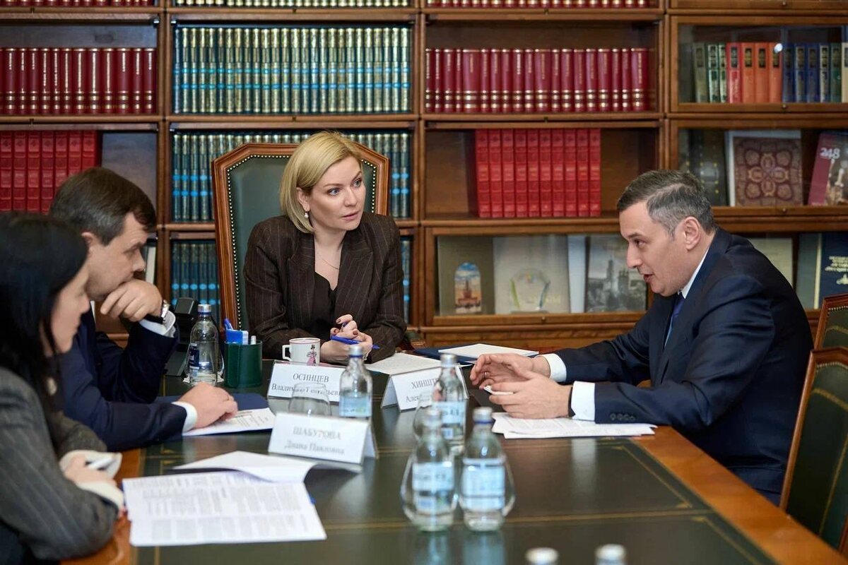    Врио губернатора Курской области провел встречу с министром культуры России Ольгой Любимовой