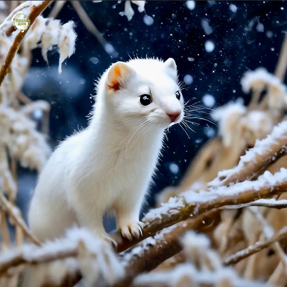 Белая ласка