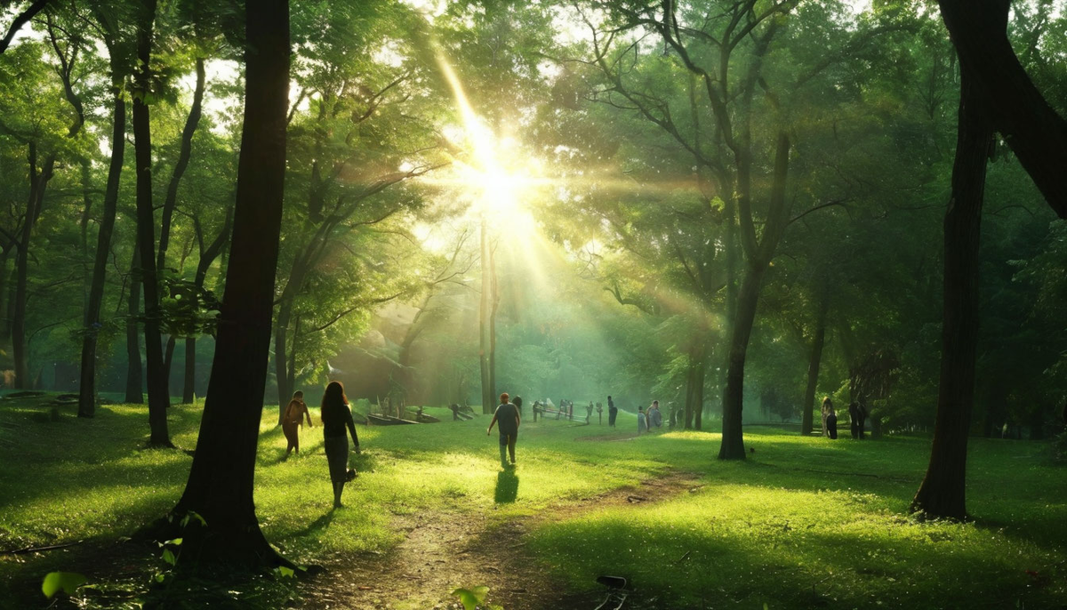 Красота и сила природы дает нам энергию 