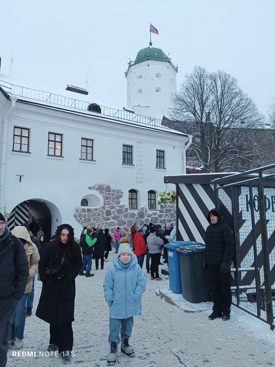 Я рядом с башней Олафа.