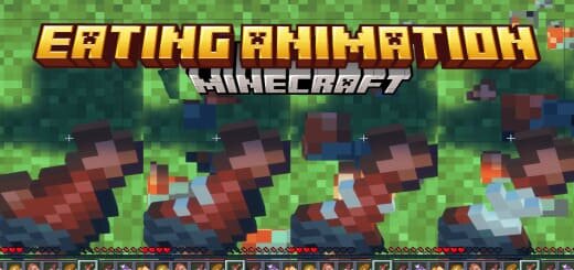 Ресурспак на Анимацию еды для Майнкрафт ПЕ (Бедрок)