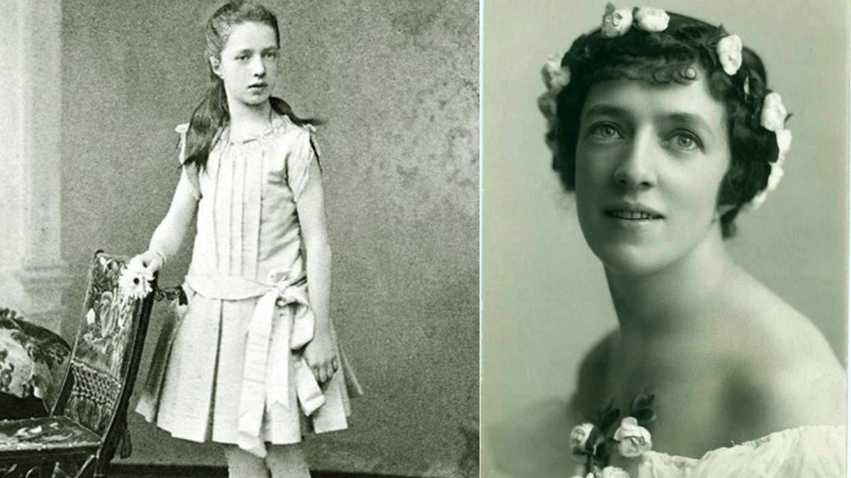 Агриппина Ваганова в юности