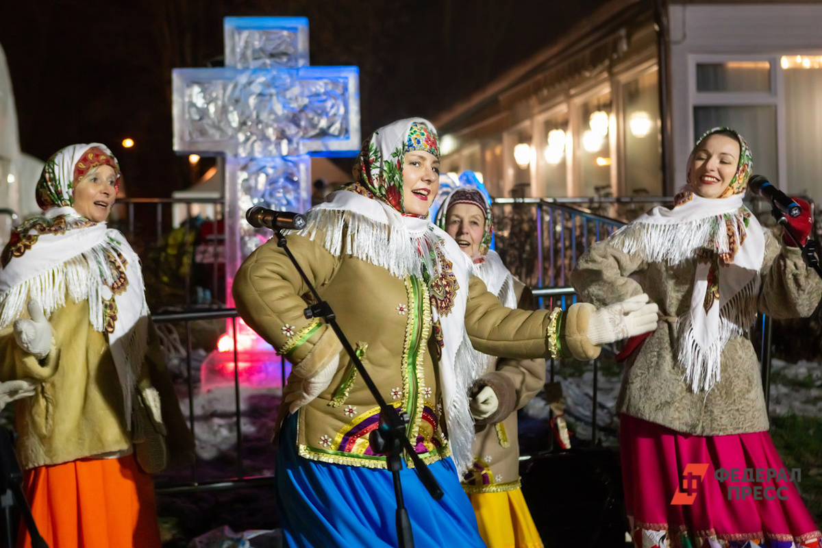 Праздничная ночь ожидает быть холодной.  Фото: ФедералПресс / Елена Сычева