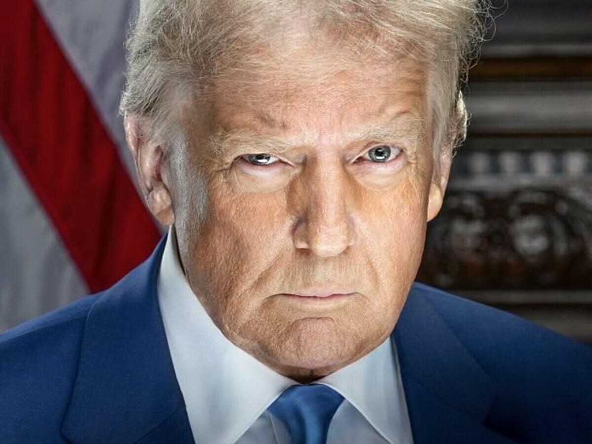    Официальный портрет избранного президента Дональда Трампа© Фото : The White House