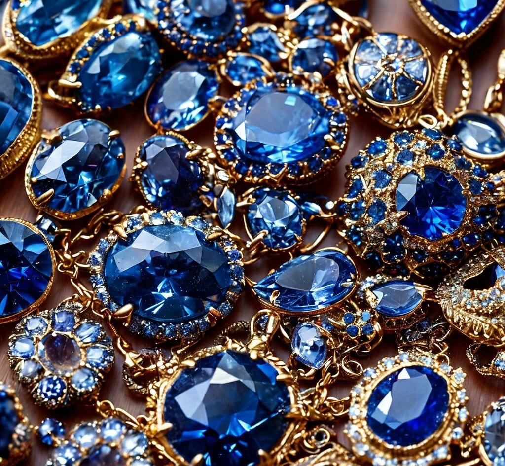 Благородная синева сапфир