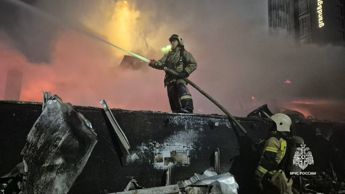    Пожар в Уфе / Источник: МЧС РФ