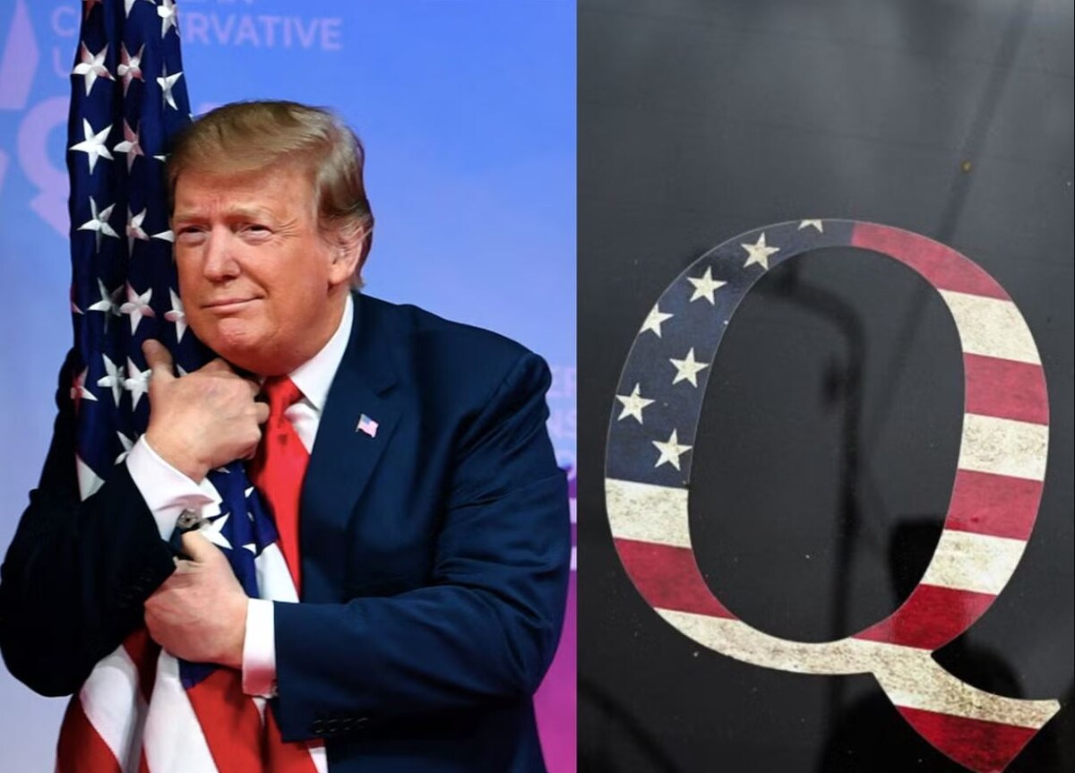 QAnon Трамп, здесь и далее - из открытых источников