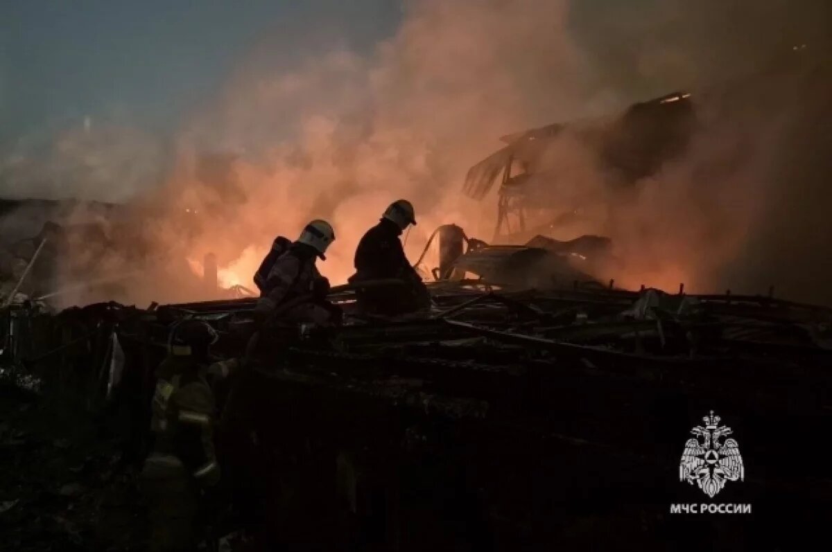    Прокуратура начала проверку по факту пожара в супермаркете «Светофор» в Уфе