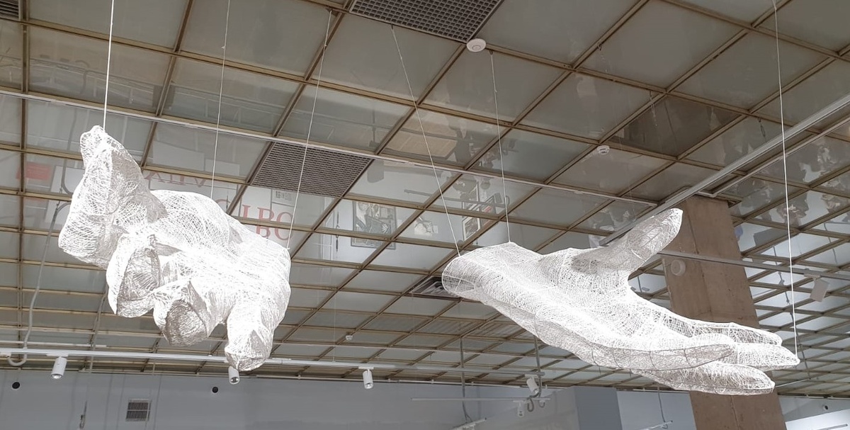 Наталия Цветкова Руки Творца 2019 сварка, затяжка проволокой