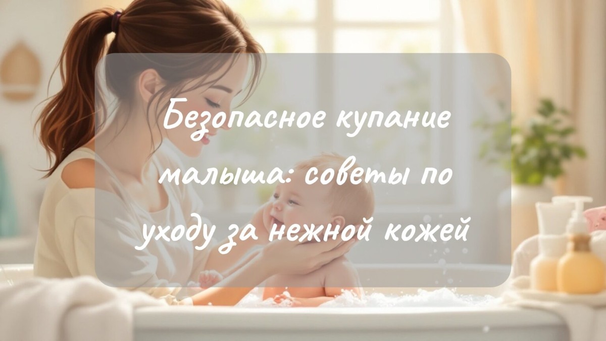    Как безопасно купать малыша: советы по уходу за нежной кожей и предотвращению раздражений admin