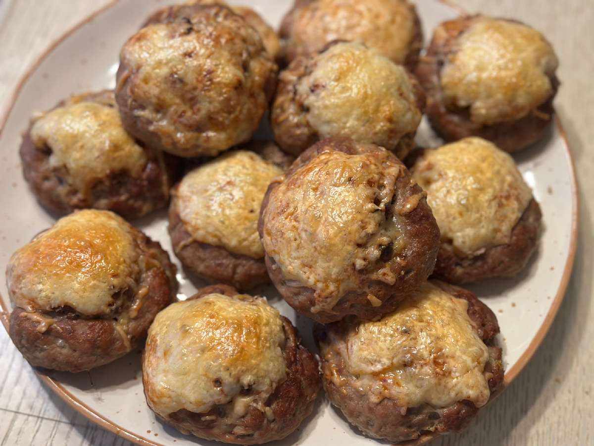 Приготовила мясные гнезда (в заморозку тоже часть отправила)