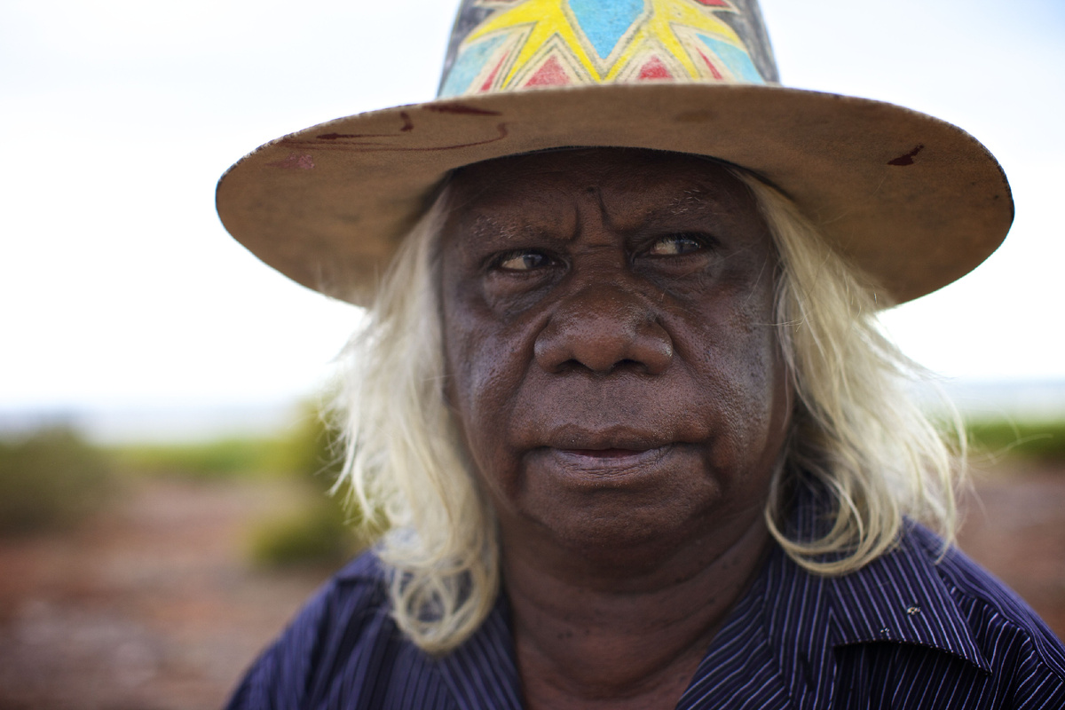 Современный потомок австралийских аборигенов