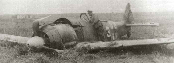 Сбитый в небе Ульяново фв-190 Петера Бремера, известного аса JG54