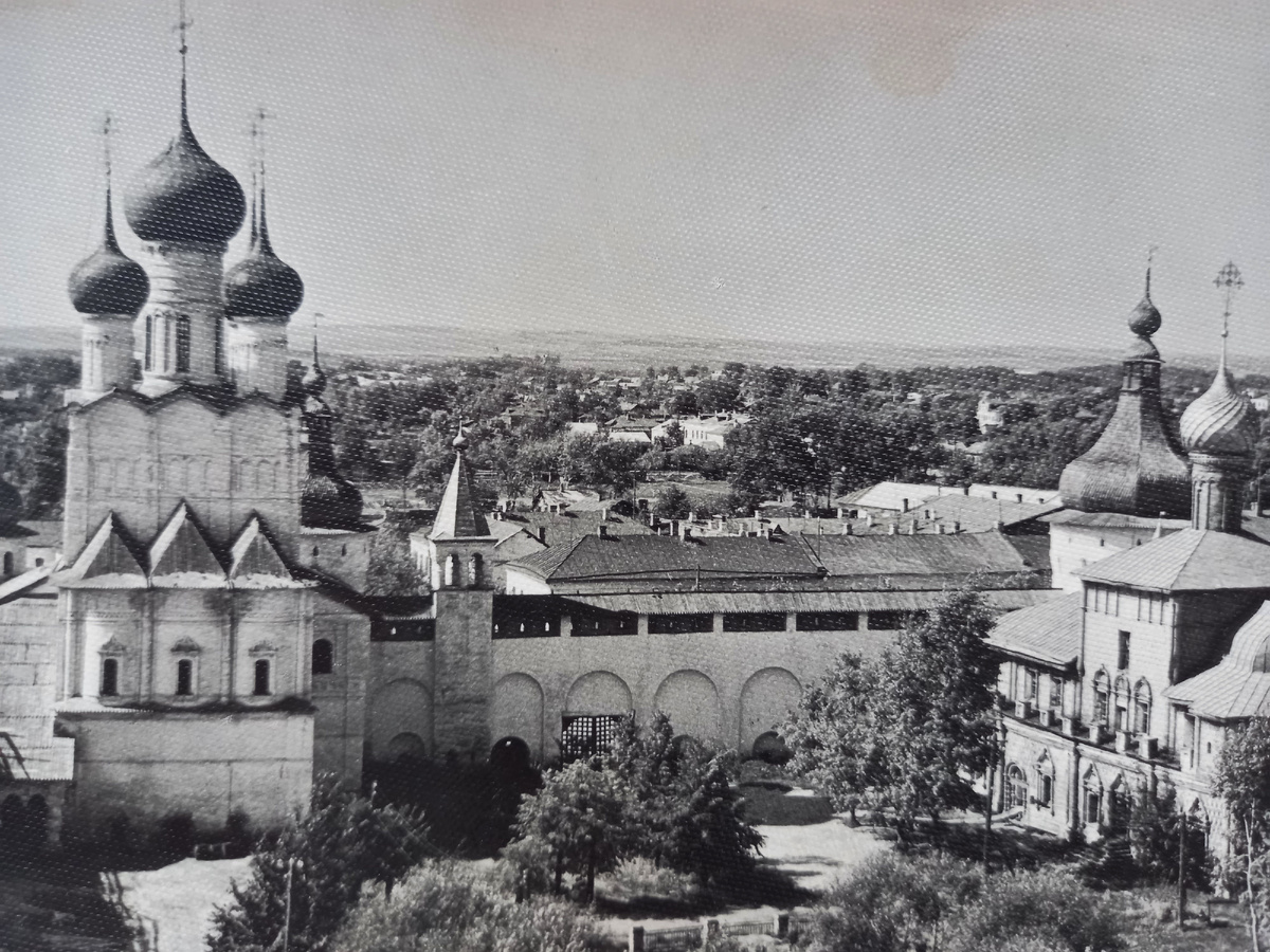 Ростовский кремль на открытке 1966 года. Из моего архива.