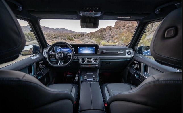 Как выглядит Mercedes-Benz G-Class EQ Technology внутри. https://automassiv.ru