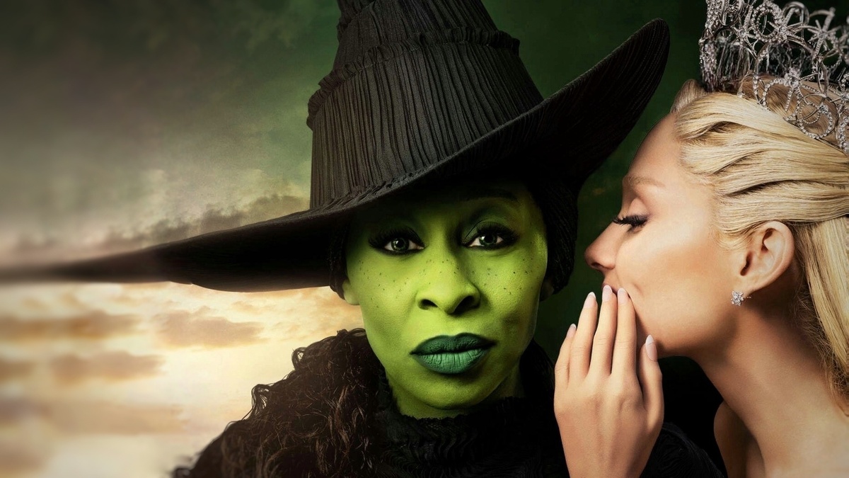 Афиша фильма «Злая: Сказка о ведьме Запада», 2024 год, режиссер Джон Чу