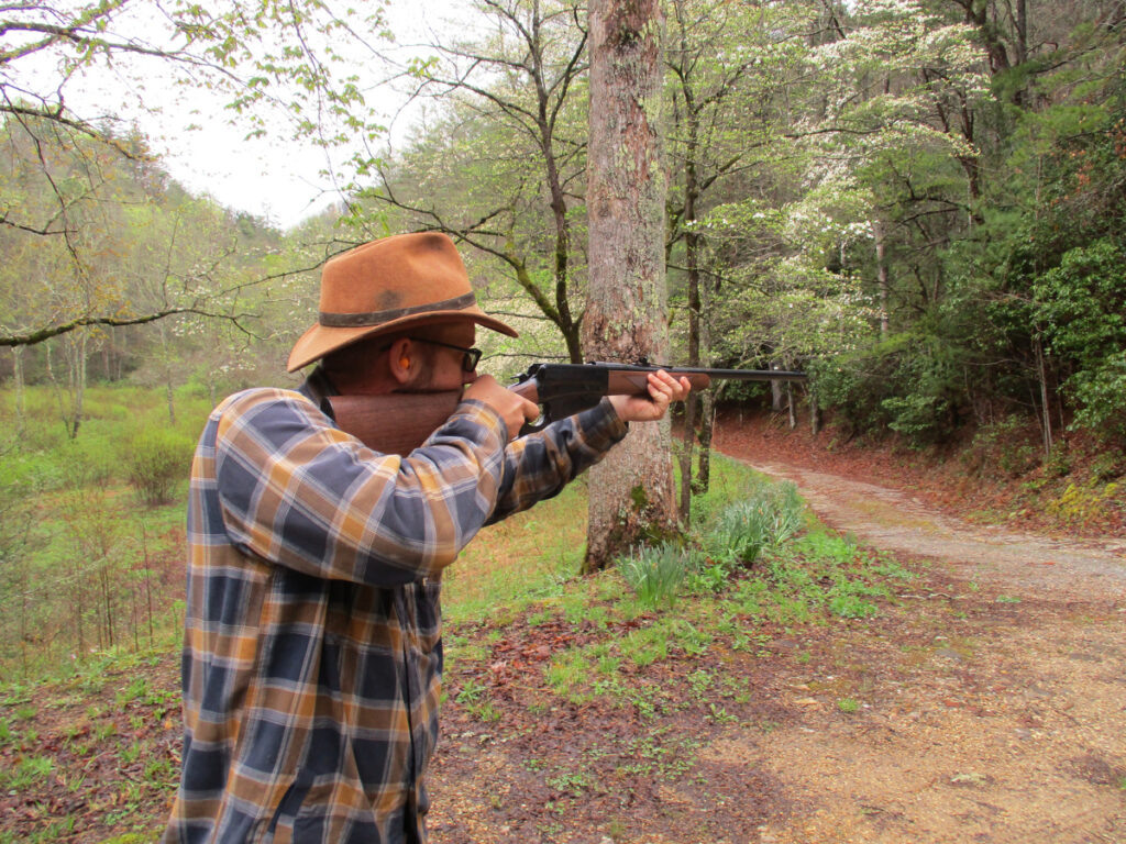 Винчестер М1895 (масса 3.6 кг) со стволом 24 дюйма