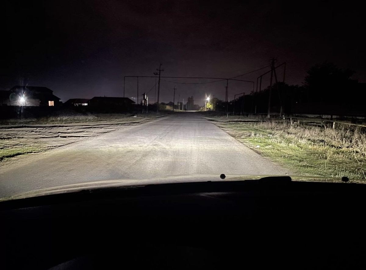 Ближний свет диодных фар Веста НГ