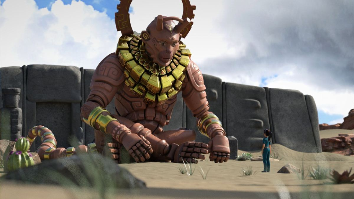 Кадр из фильма «Una Aventura Gigante». Режиссер: Эдуардо Шульдт. Производство: Alligator Entertainment