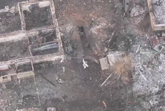    Боец ВС РФ в зоне СВО