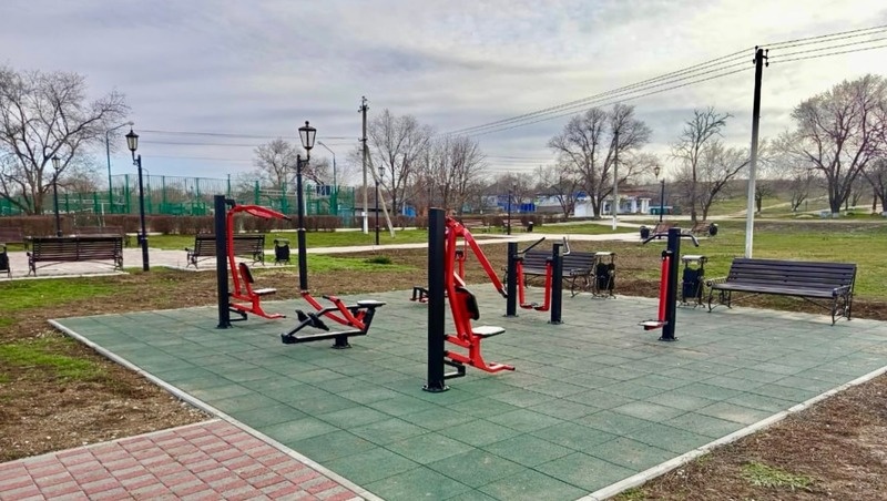    Возле ДК сделали спортивную площадку Фото: администрация Петровского округа