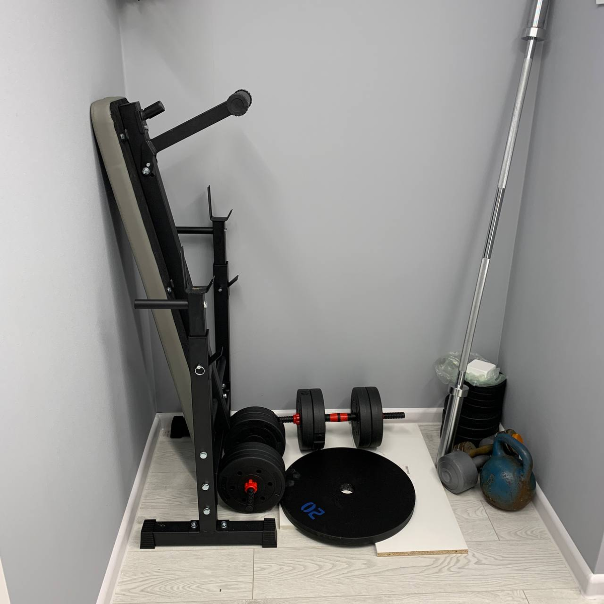 Качалка в собранном виде