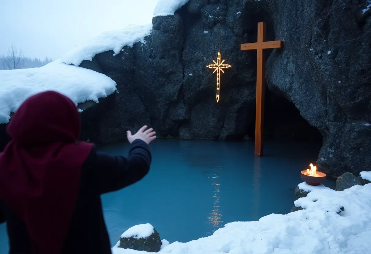 Крещенская купель.