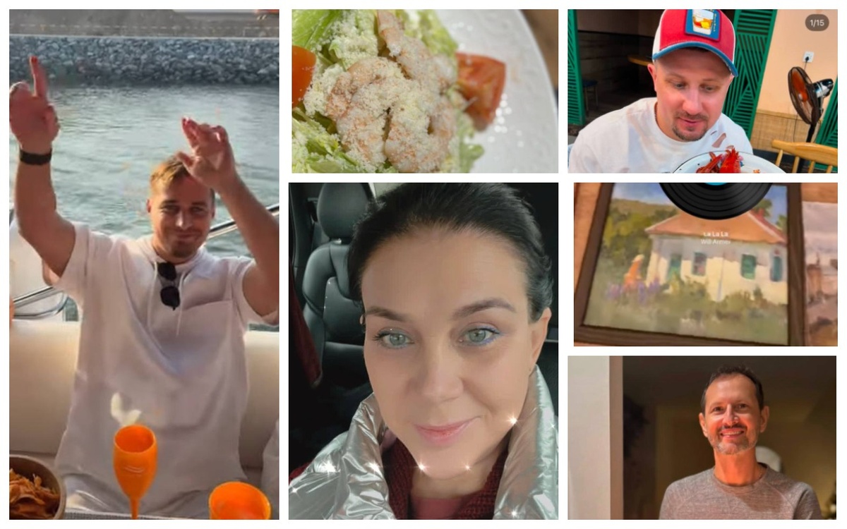    Элиты в соцсетях – Китай и цезарь с креветками за 270 рублей Часть фото из Instagram (проект Meta, деятельность данной организации в России запрещена)