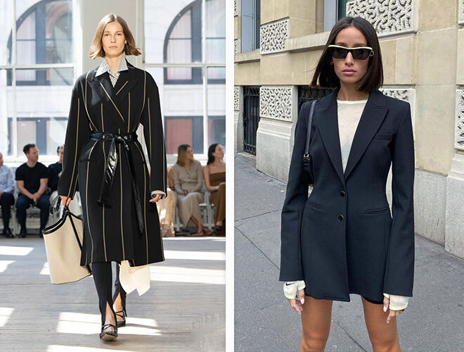 Приталенный силуэт 