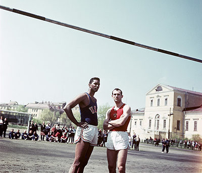 Брумель с главным соперником Томасом