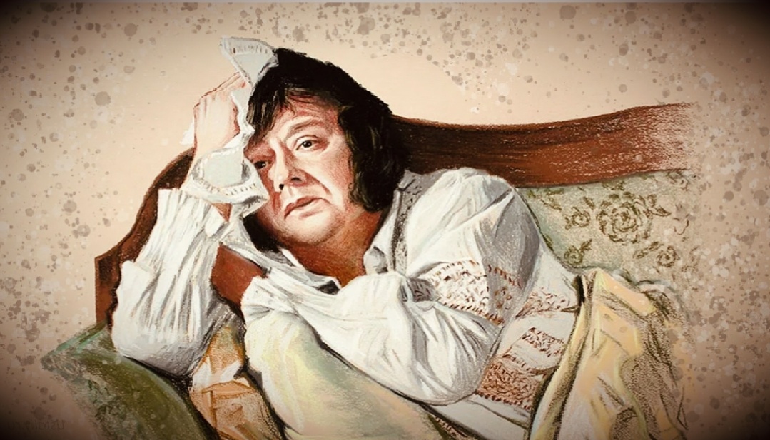 Табаков в образе Обломова