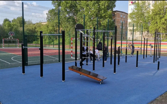 Спортивная площадка на Калемегдане