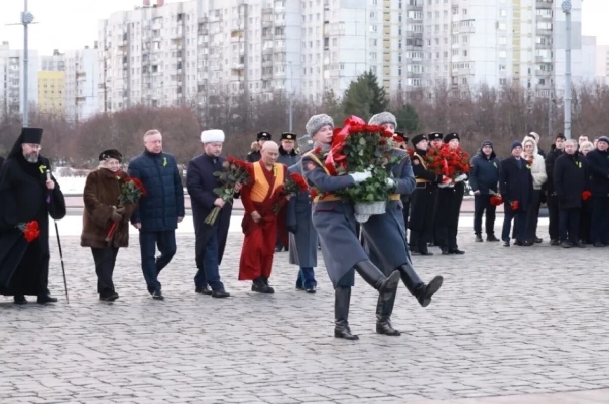    Беглов: Петербург отмечает день 82-й годовщины прорыва блокады
