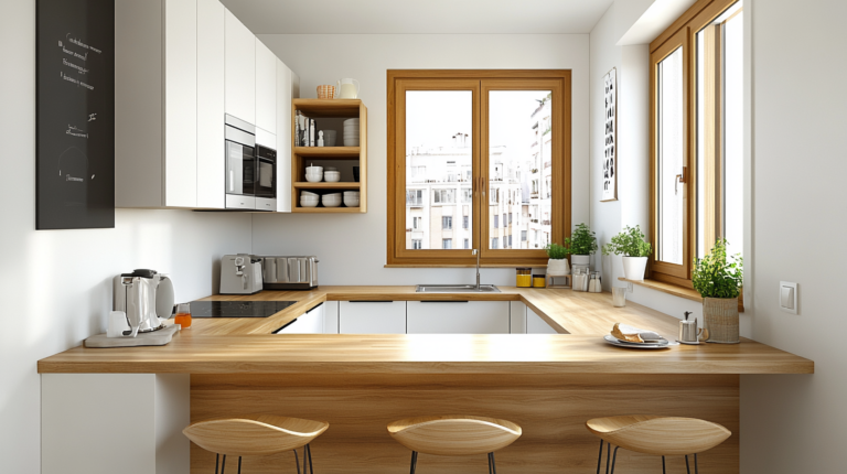    Барная стойка: экономия пространства и стиль на кухне svkuhni77